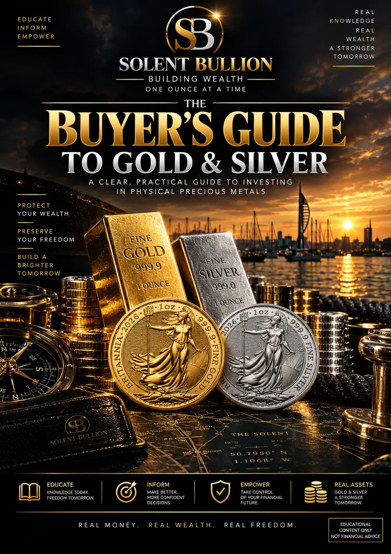 Solent Bullion Gold and Silver Buyer’s Guide cover